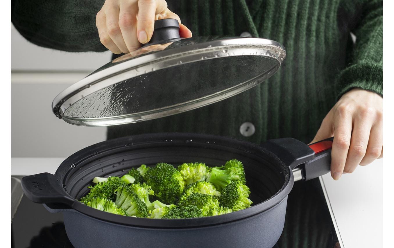 Woll Pfannendeckel 26 cm, Transparent