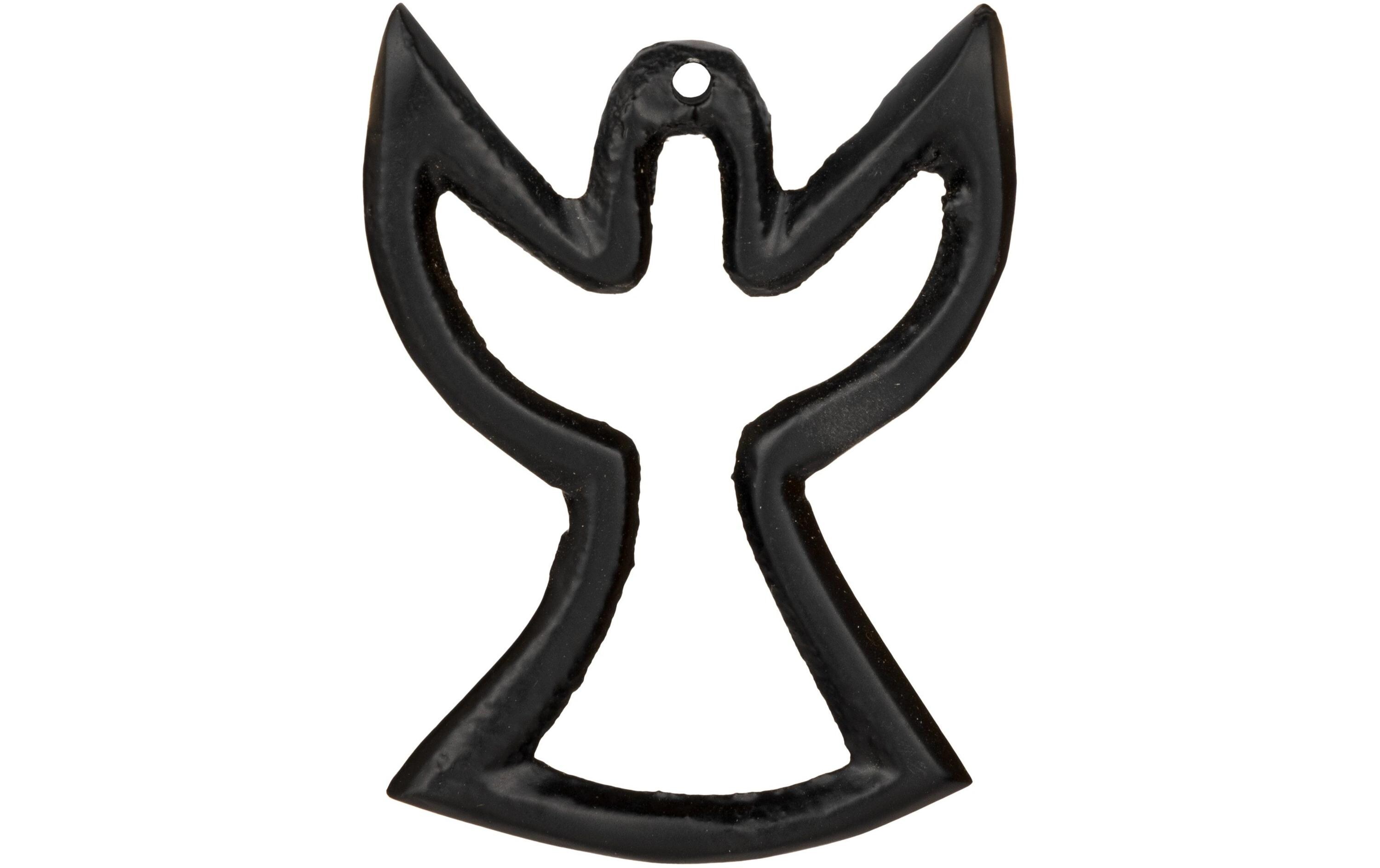 EGLO Weihnachtsschmuck Baliguian Engel, Schwarz