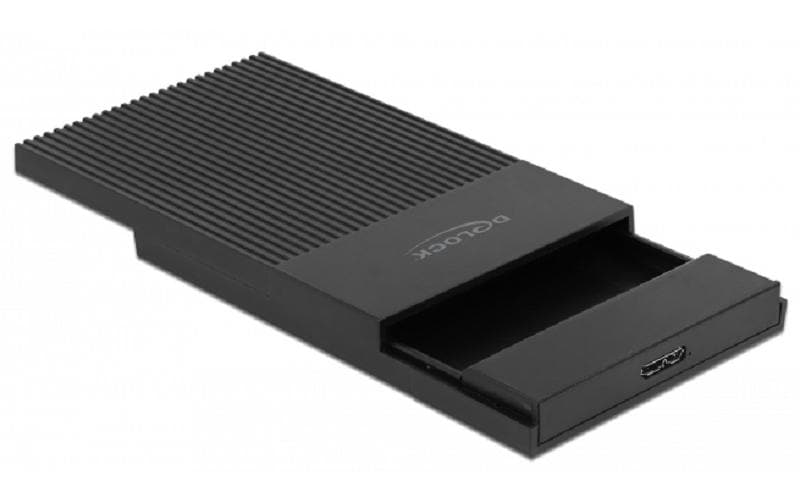 Delock Externes Gehäuse USB 3.0 - SATA HDD / SSD 2.5 bis 9.5mm Delock Externes Gehäuse USB 3.0 - SATA HDD / SSD 2.5 bis 9.5mm