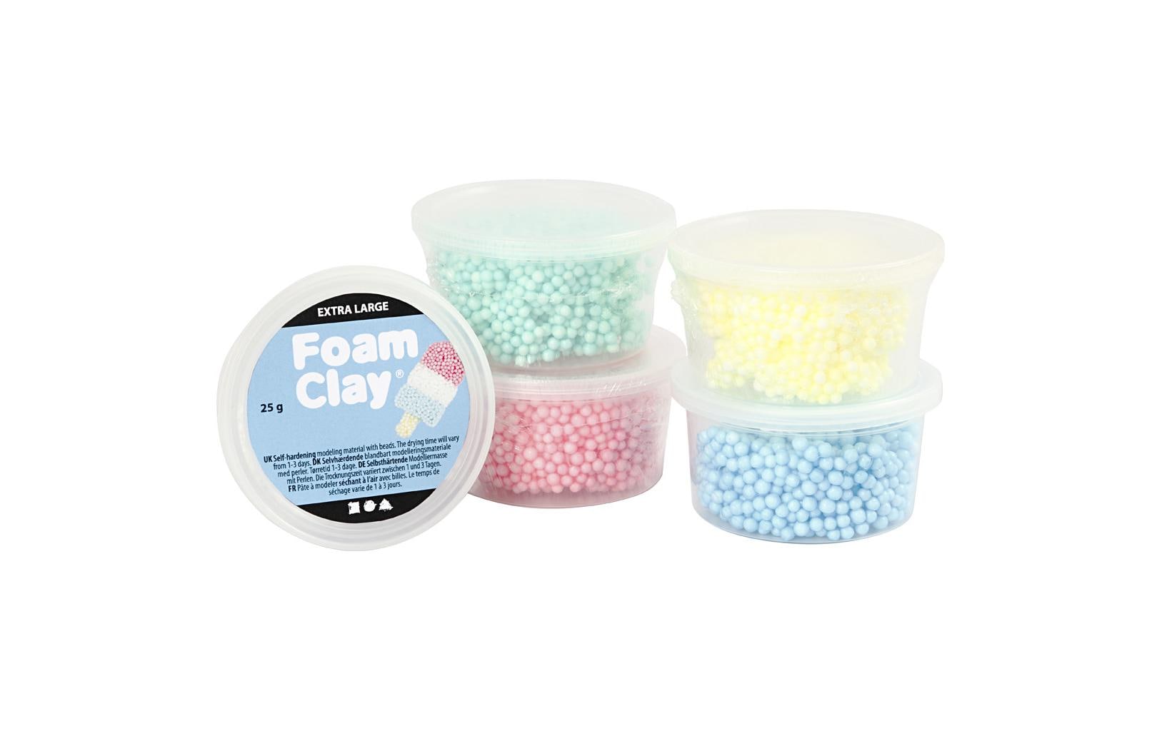 Creativ Company Modellier-Set Foam Clay Extra Large 5-teilig Creativ Company Modellier-Set Foam Clay Extra Large 5-teilig