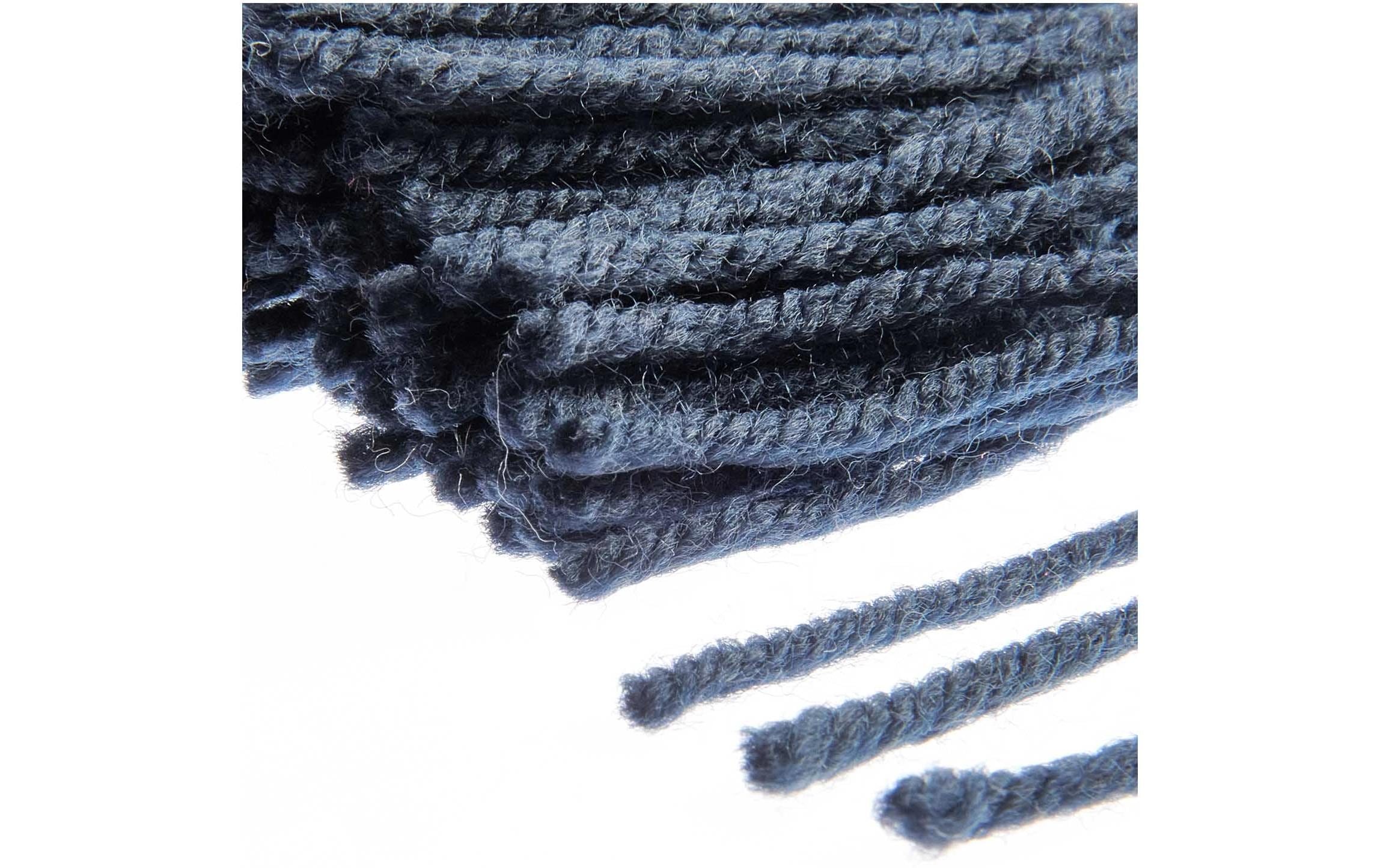 Rico Design Hooki Knüpfgarn Dunkelblau