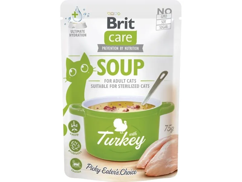 Brit Katzen-Snack Care Cat Soup with Turkey 15 x 75 g Brit Katzen-Snack Care Cat Soup with Turkey 15 x 75 g