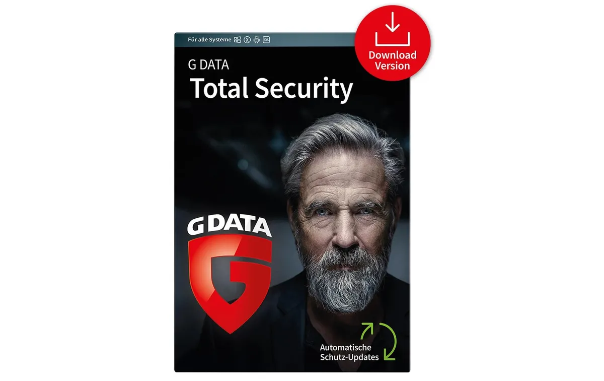 G DATA Total Security ESD, Vollversion, 1 User, 1 Jahr G DATA Total Security ESD, Vollversion, 1 User, 1 Jahr
