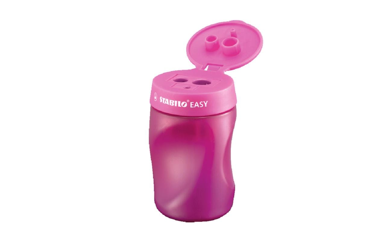 STABILO Spitzer EASYsharpener 3 in 1 für Linkshänder Pink