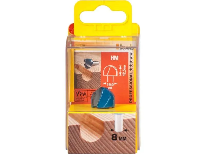 kwb Hohlkehlfräser 19 mm kwb Hohlkehlfräser 19 mm