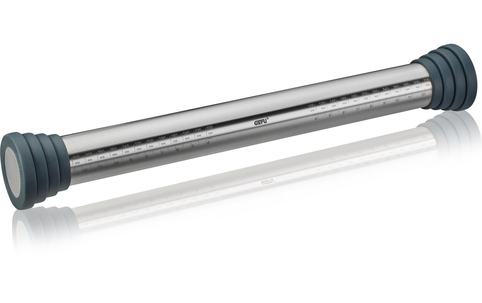 GEFU Ausrollstab Rego Silber