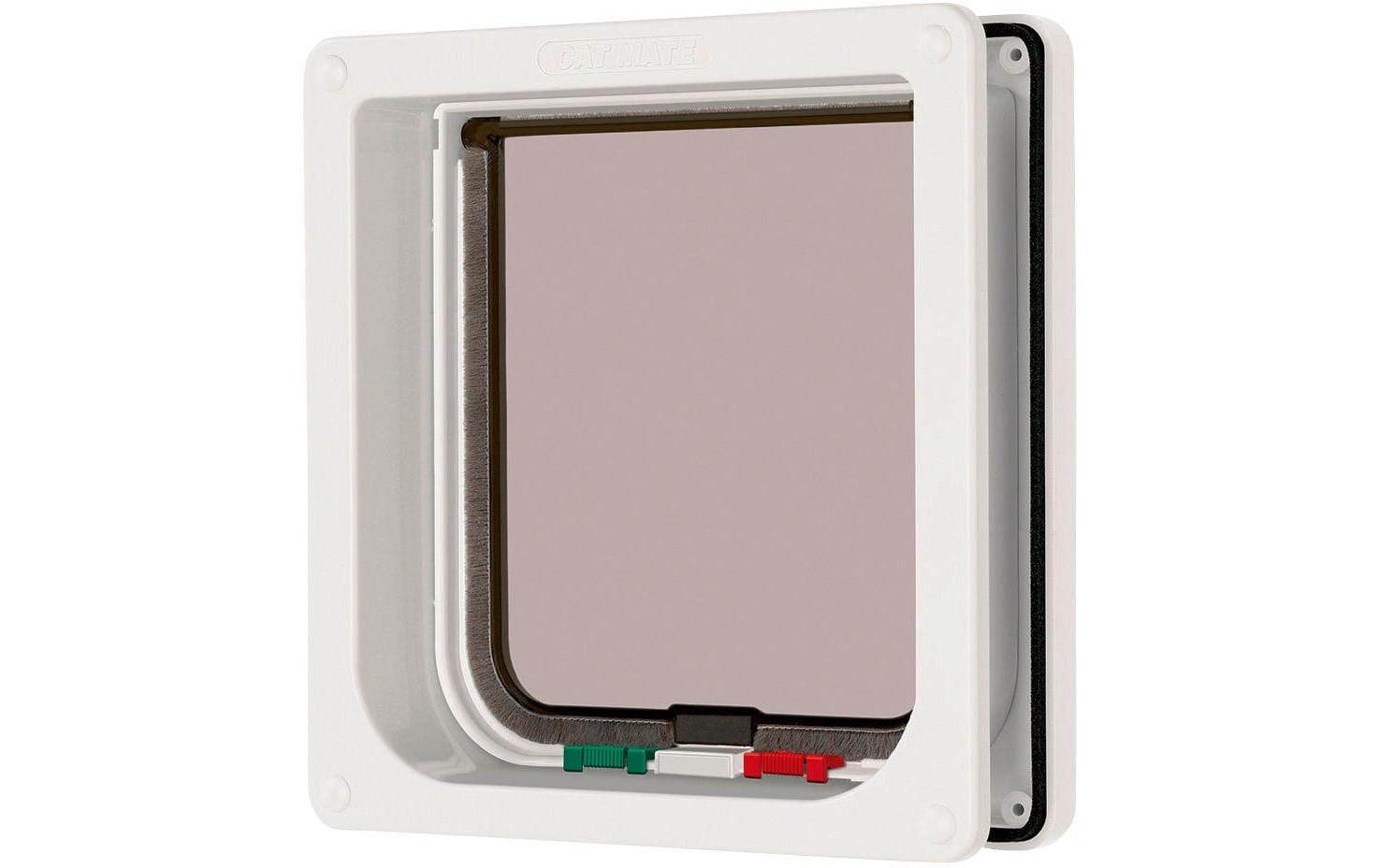 Cat Mate Freilauftür Cat Mate 4-Wege mit Tunnel bis 50 mm, Weiss Cat Mate Freilauftür Cat Mate 4-Wege mit Tunnel bis 50 mm, Weiss