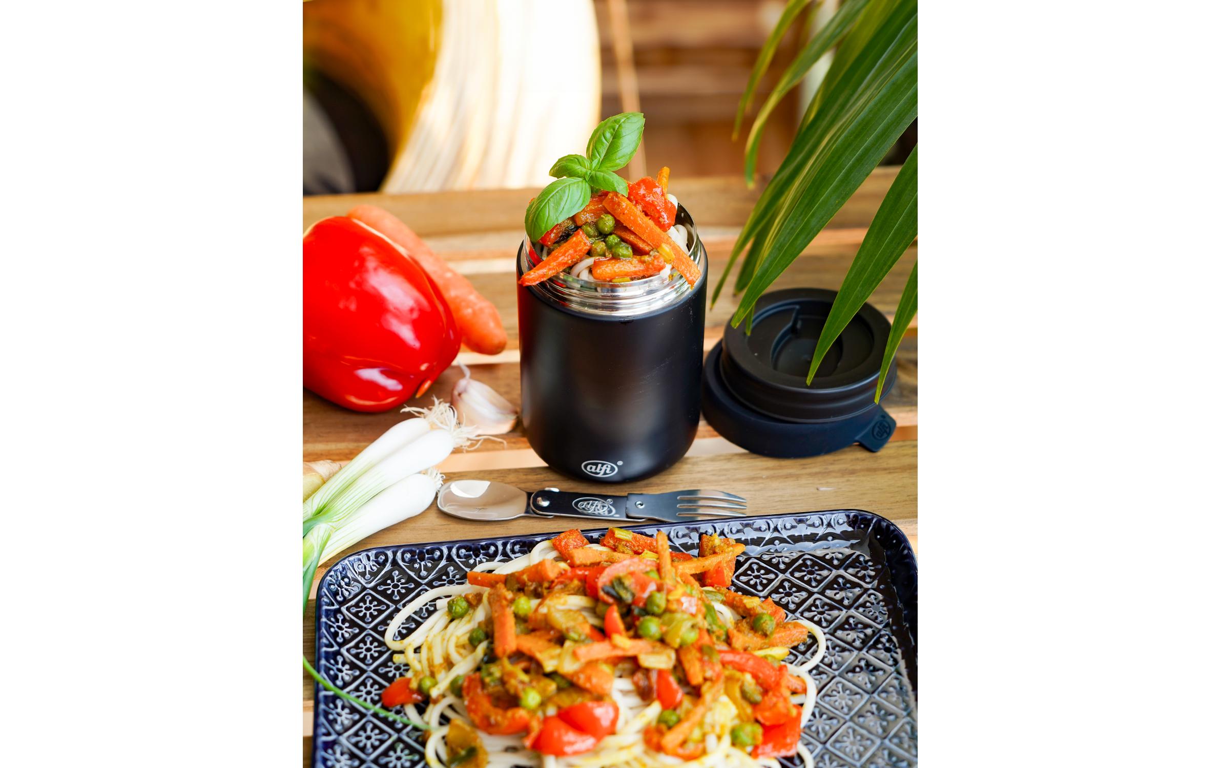 Alfi Thermo-Foodbehälter 0.35 l, Schwarz Matt Alfi Thermo-Foodbehälter 0.35 l, Schwarz Matt