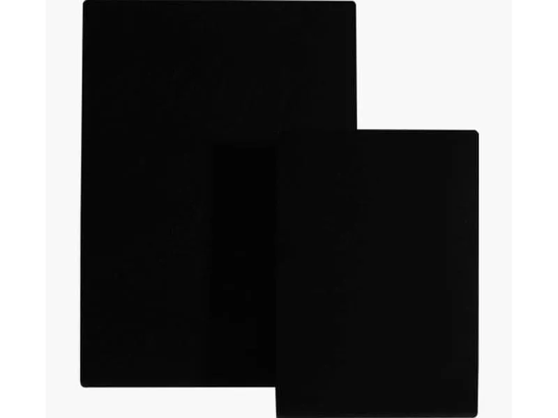 Exacompta Tischaufsteller A5-Hochformat, Schwarz