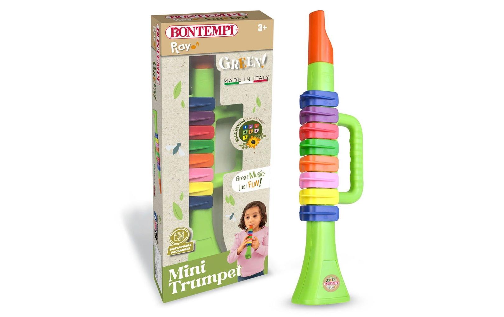 Bontempi Musikinstrument Trompete 27 cm, 8 Tasten Bontempi Musikinstrument Trompete 27 cm, 8 Tasten