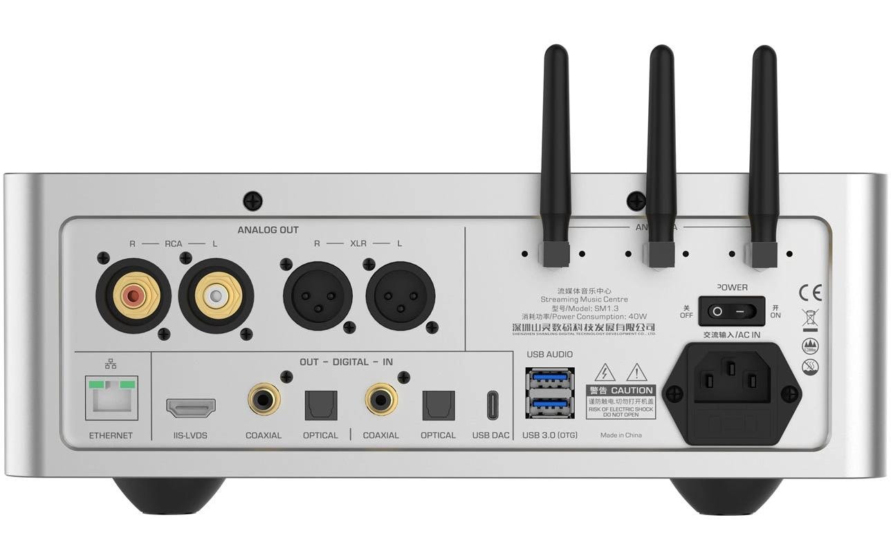 Shanling SM1.3 HiFi-Streamer Silber