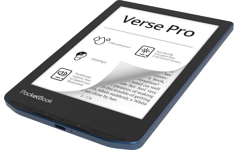PocketBook E-Book Reader Verse Pro Azure Blue