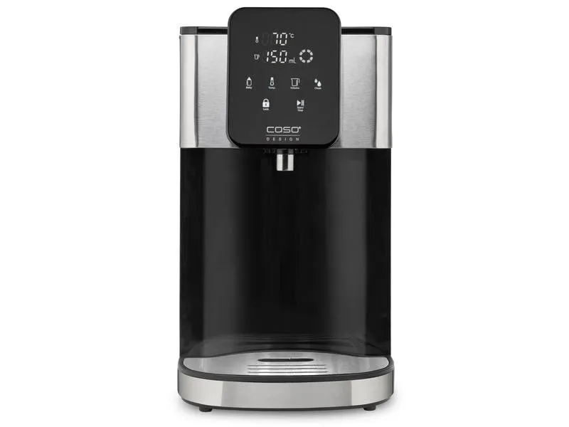 Caso Turbo Heisswasserspender HW 1660 4 l, Schwarz/Silber Caso Turbo Heisswasserspender HW 1660 4 l, Schwarz/Silber