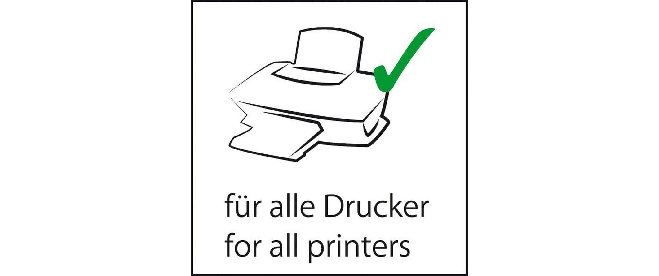 Sigel Motivpapier Blue Harmony, A4, 90 g/m², 100 Blatt