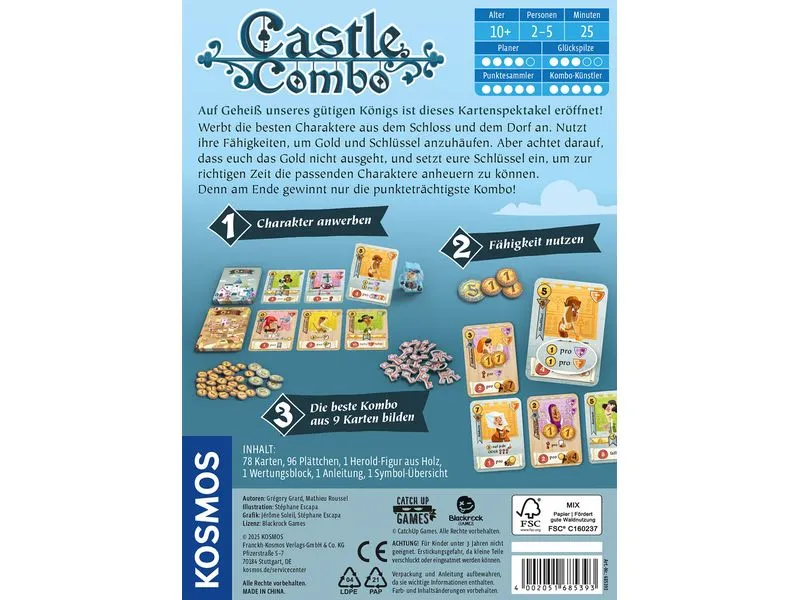 Kosmos Kartenspiel Castle Combo Kosmos Kartenspiel Castle Combo