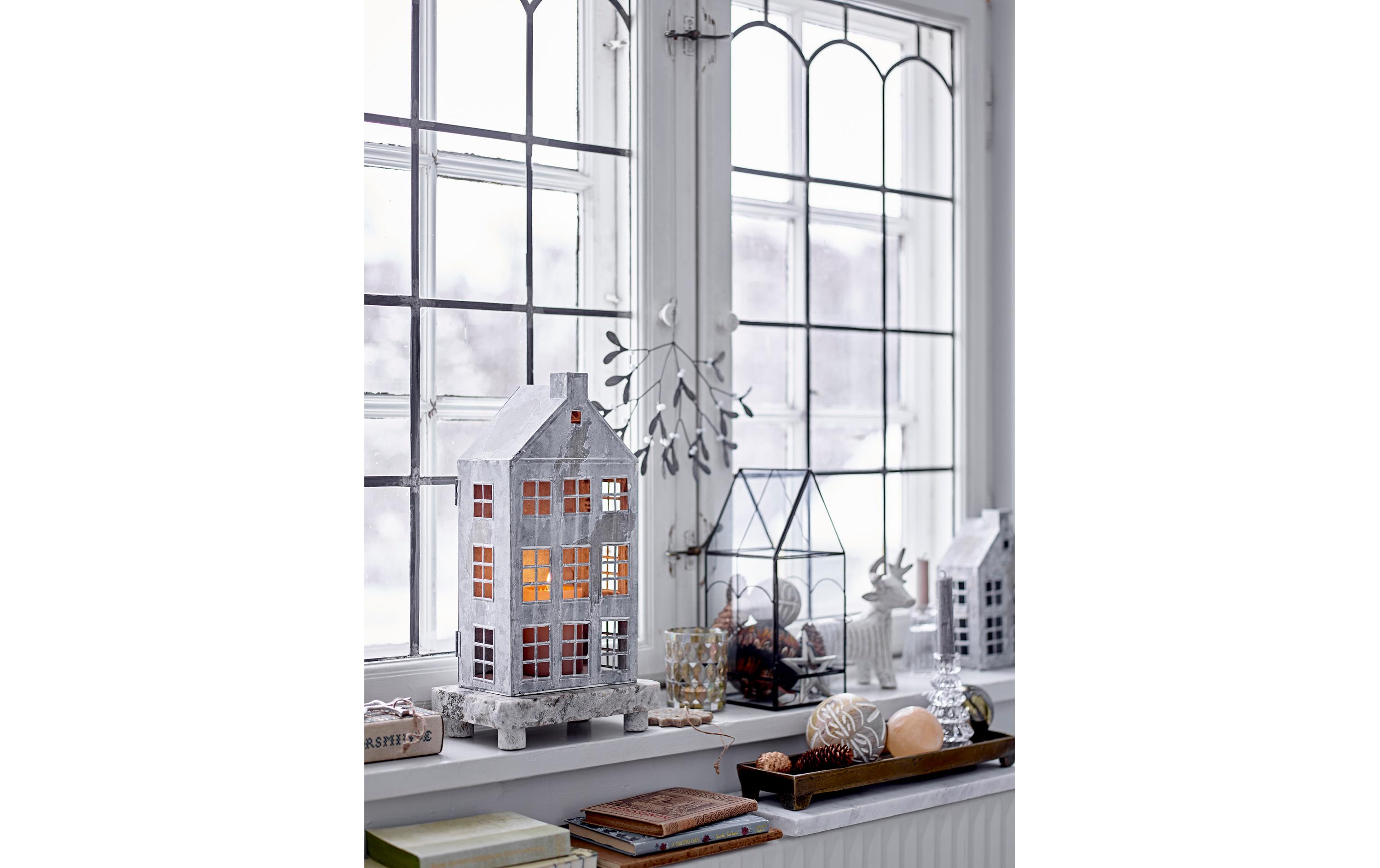 Bloomingville Tischlicht Heidrun 2 Stück, Grau Bloomingville Tischlicht Heidrun 2 Stück, Grau