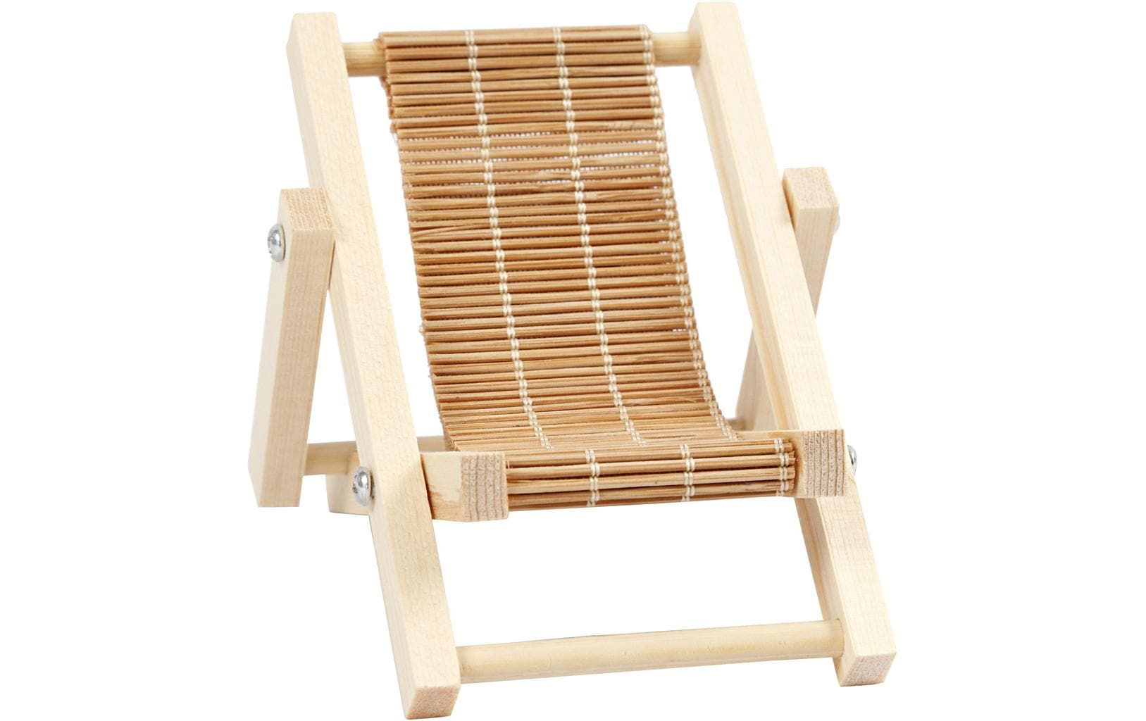 Creativ Company Mini-Möbel Liegestuhl 7.5 x 9.5 cm 1 Stück