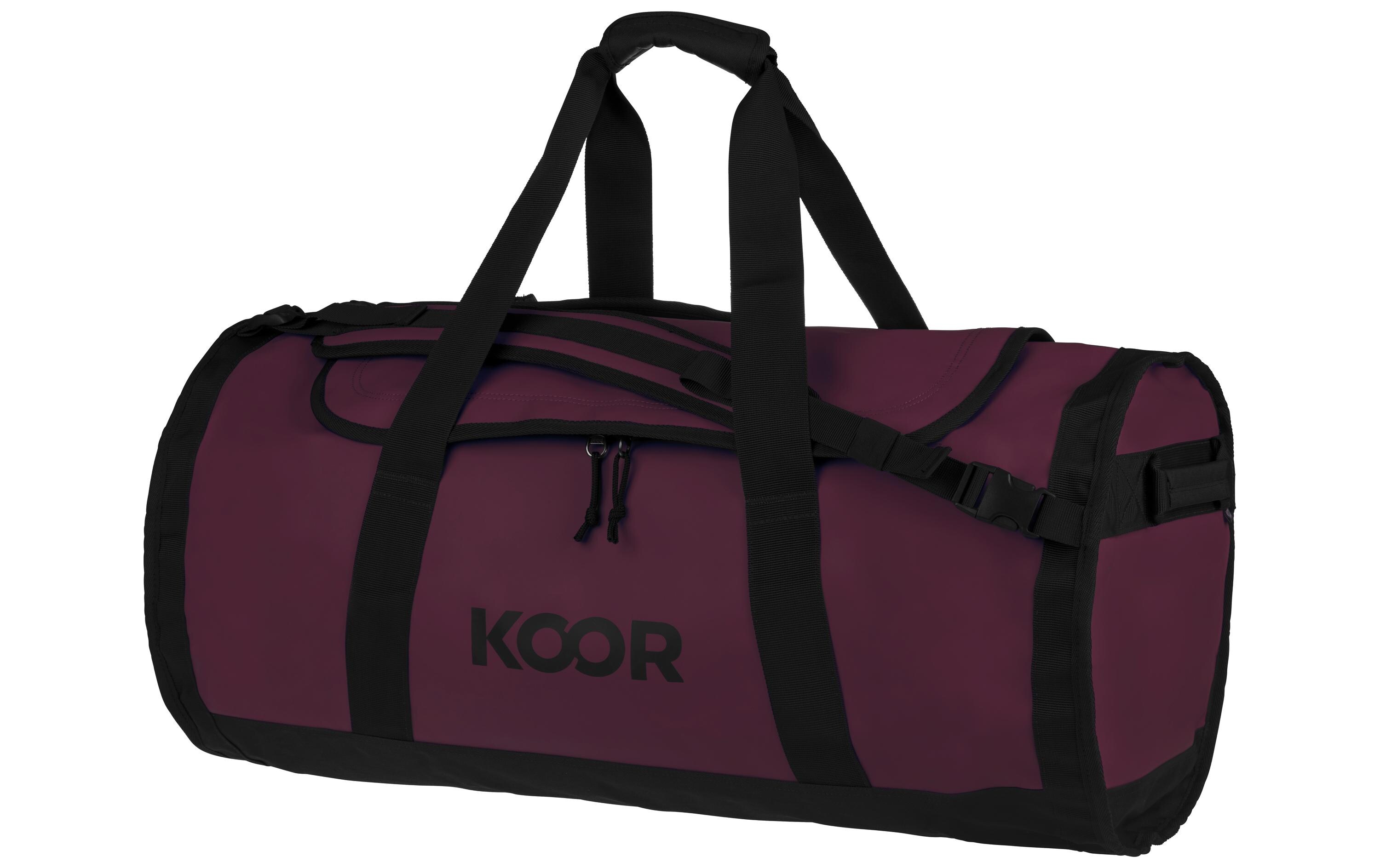 KOOR Duffle Bag Sooma 70 l, Maroon KOOR Duffle Bag Sooma 70 l, Maroon