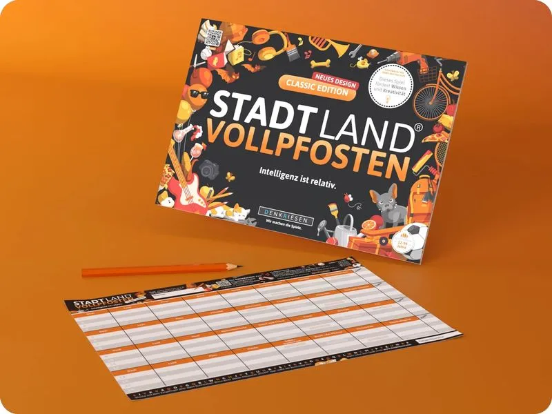 Denkriesen Stadt Land Vollpfosten A4 Block Classic Edition -DE- Denkriesen Stadt Land Vollpfosten A4 Block Classic Edition -DE-