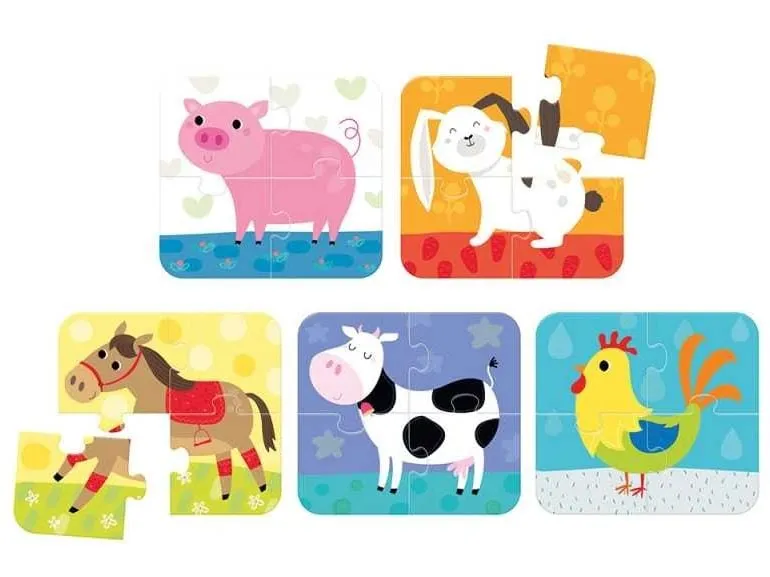 Banana Panda Puzzle On-the-Go Tiere