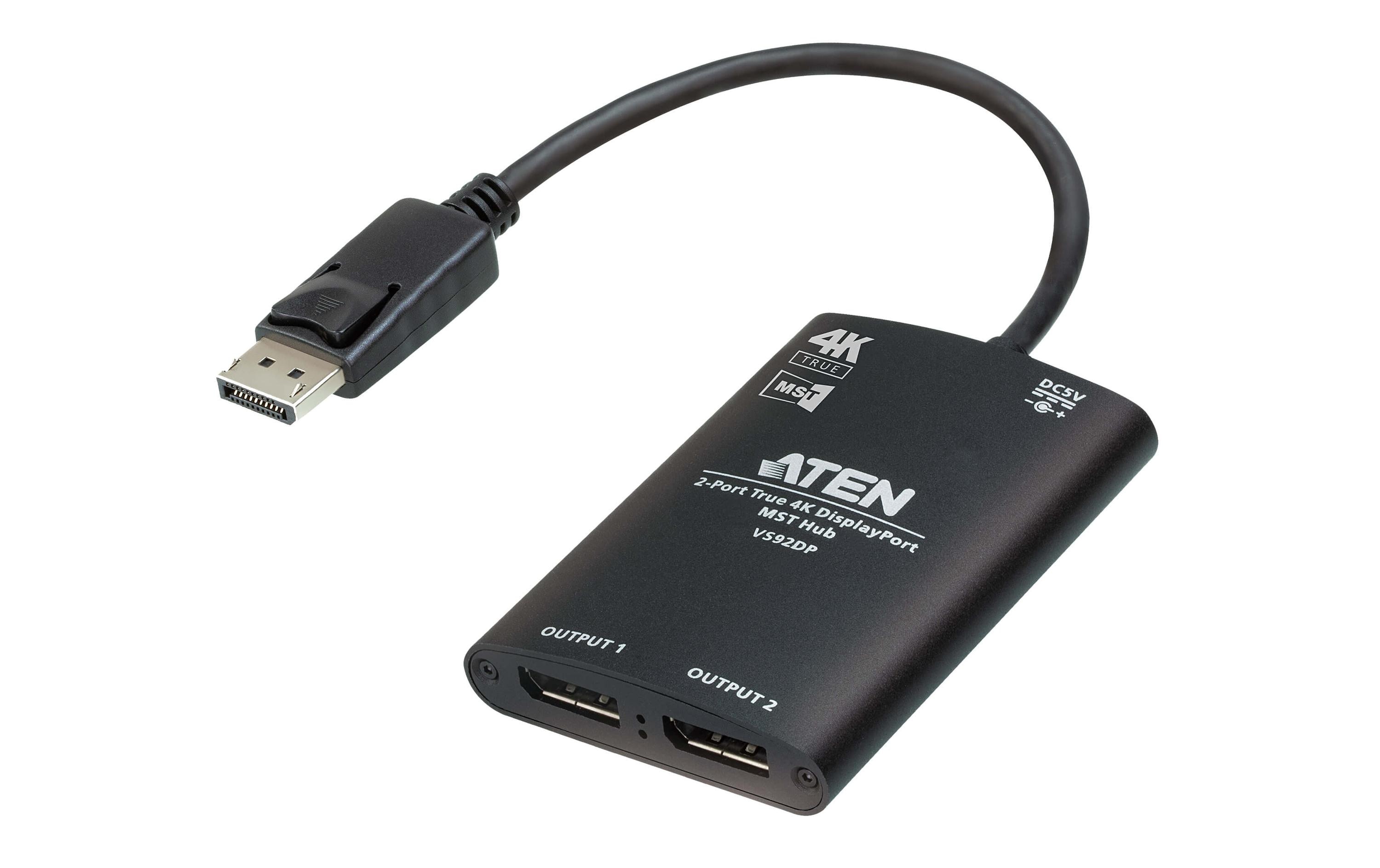 Aten 2-Port Signalsplitter VS92DP True 4K Aten 2-Port Signalsplitter VS92DP True 4K