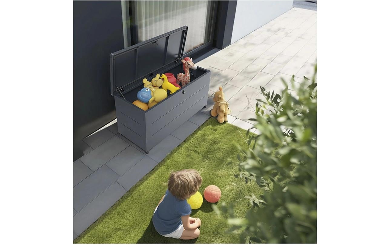 Holmberg Gartenbox 1150 x 500 x 575 mm Schwarz