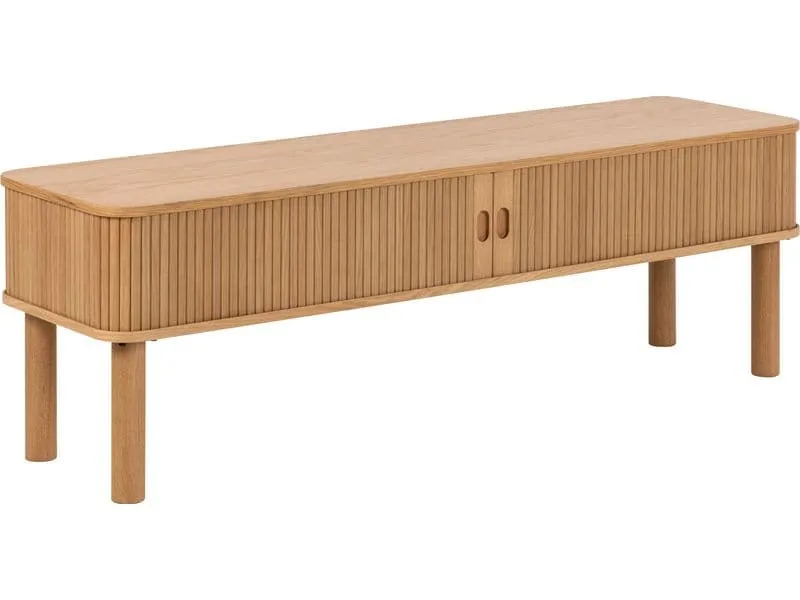 AC Design TV-Möbel Langley 140 x 40 cm, Braun