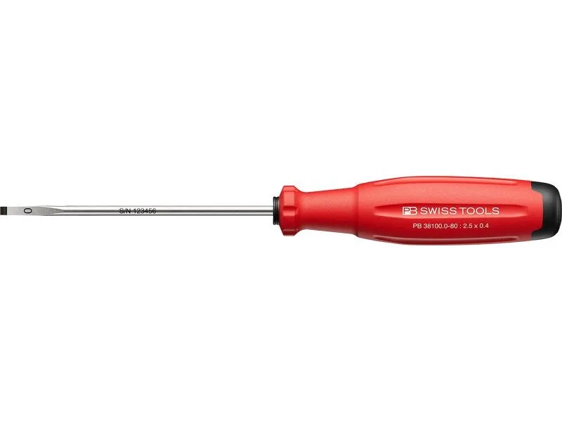PB Swiss Tools Schlitz-Schraubenzieher 38100 SwissGrip Evo SL 0 Schlitz PB Swiss Tools Schlitz-Schraubenzieher 38100 SwissGrip Evo SL 0 Schlitz