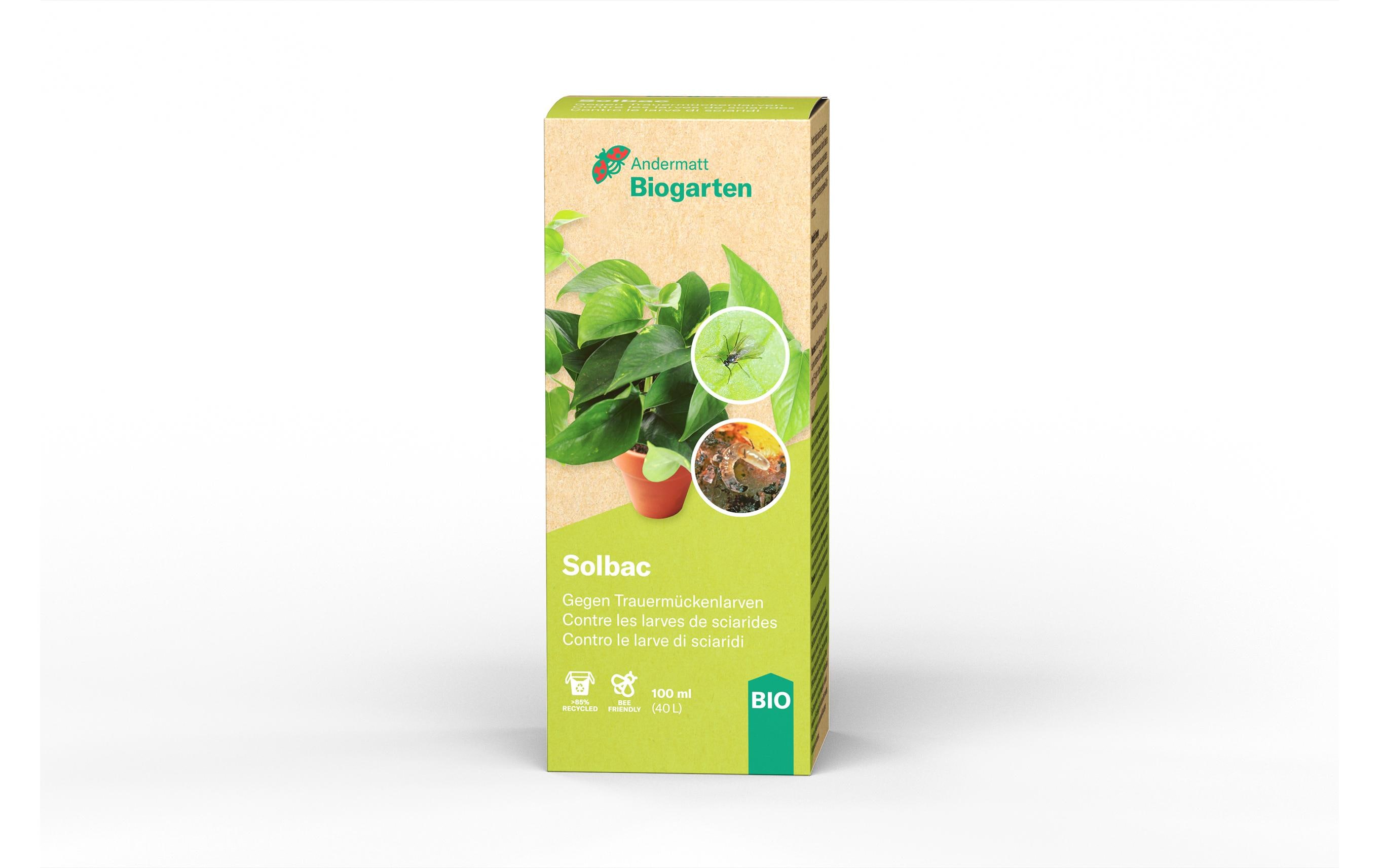 Andermatt Biogarten Pflanzenschutz BIO Solbac, 100 ml Andermatt Biogarten Pflanzenschutz BIO Solbac, 100 ml