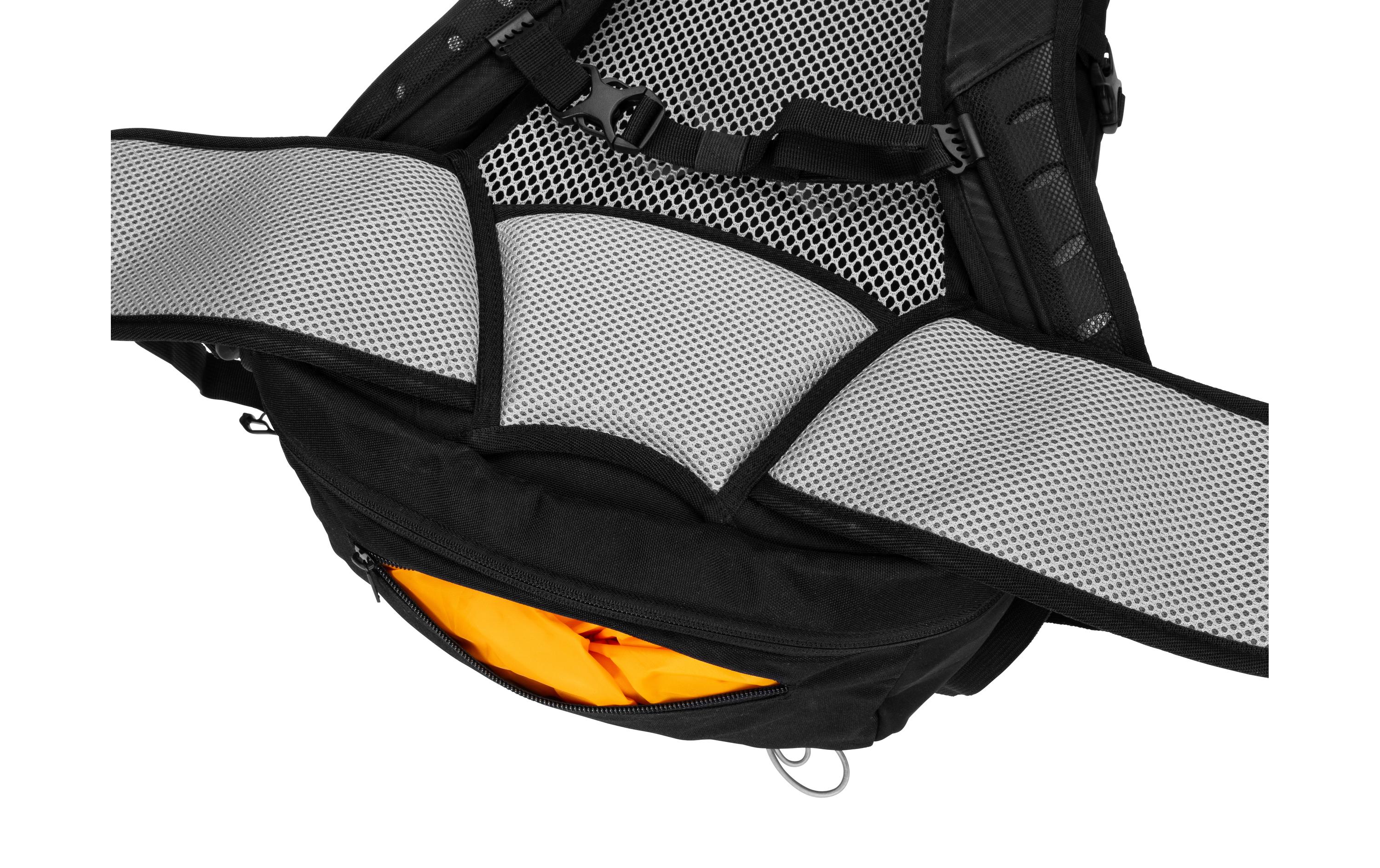 KOOR Wanderrucksack Pilloon 24 + 4 l, Schwarz