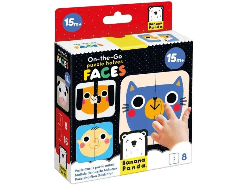 Banana Panda Puzzle On-the-Go Puzzlehäften Gesichter Banana Panda Puzzle On-the-Go Puzzlehäften Gesichter