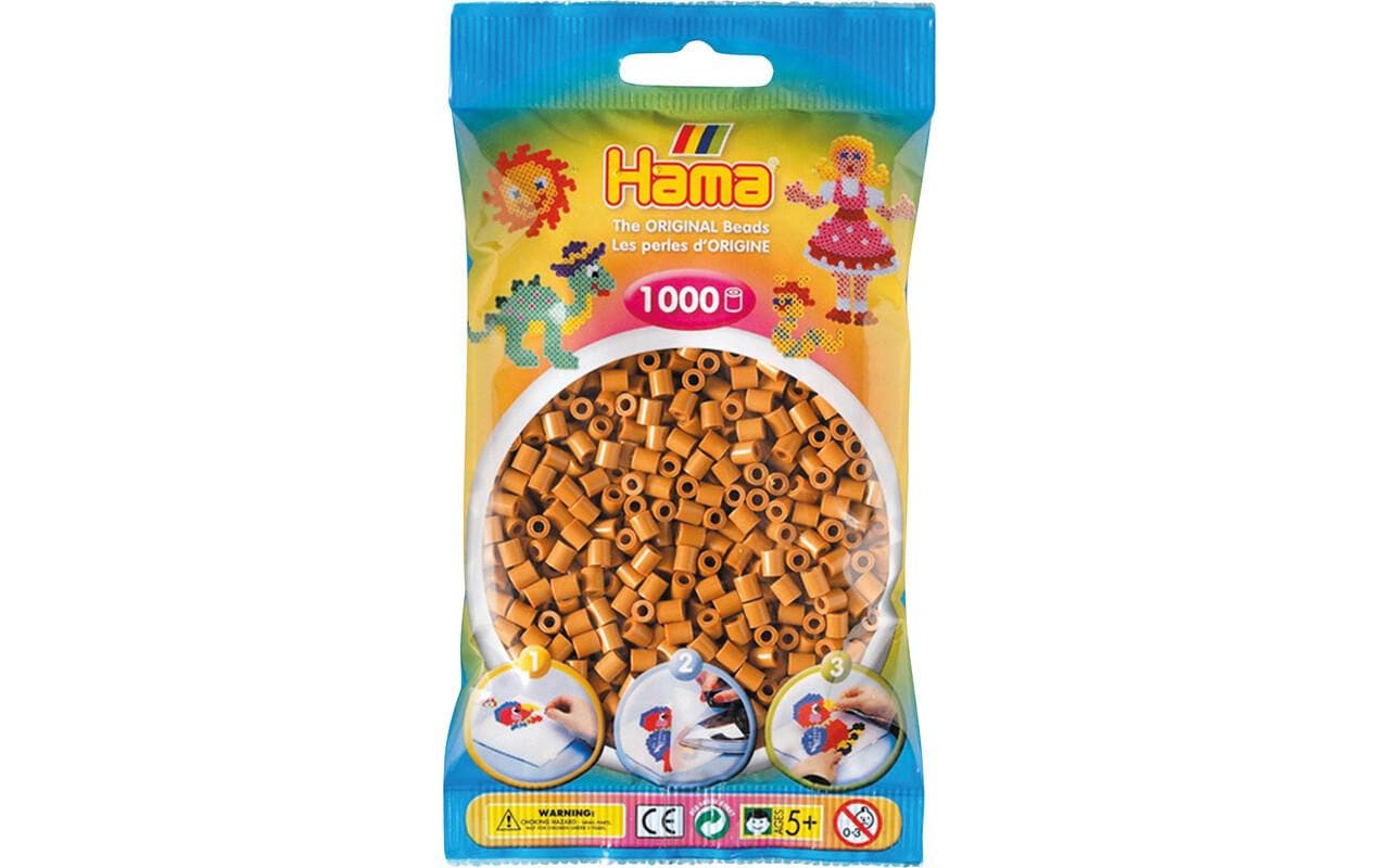 Hama Bügelperlen midi 1000 Stk. Braun