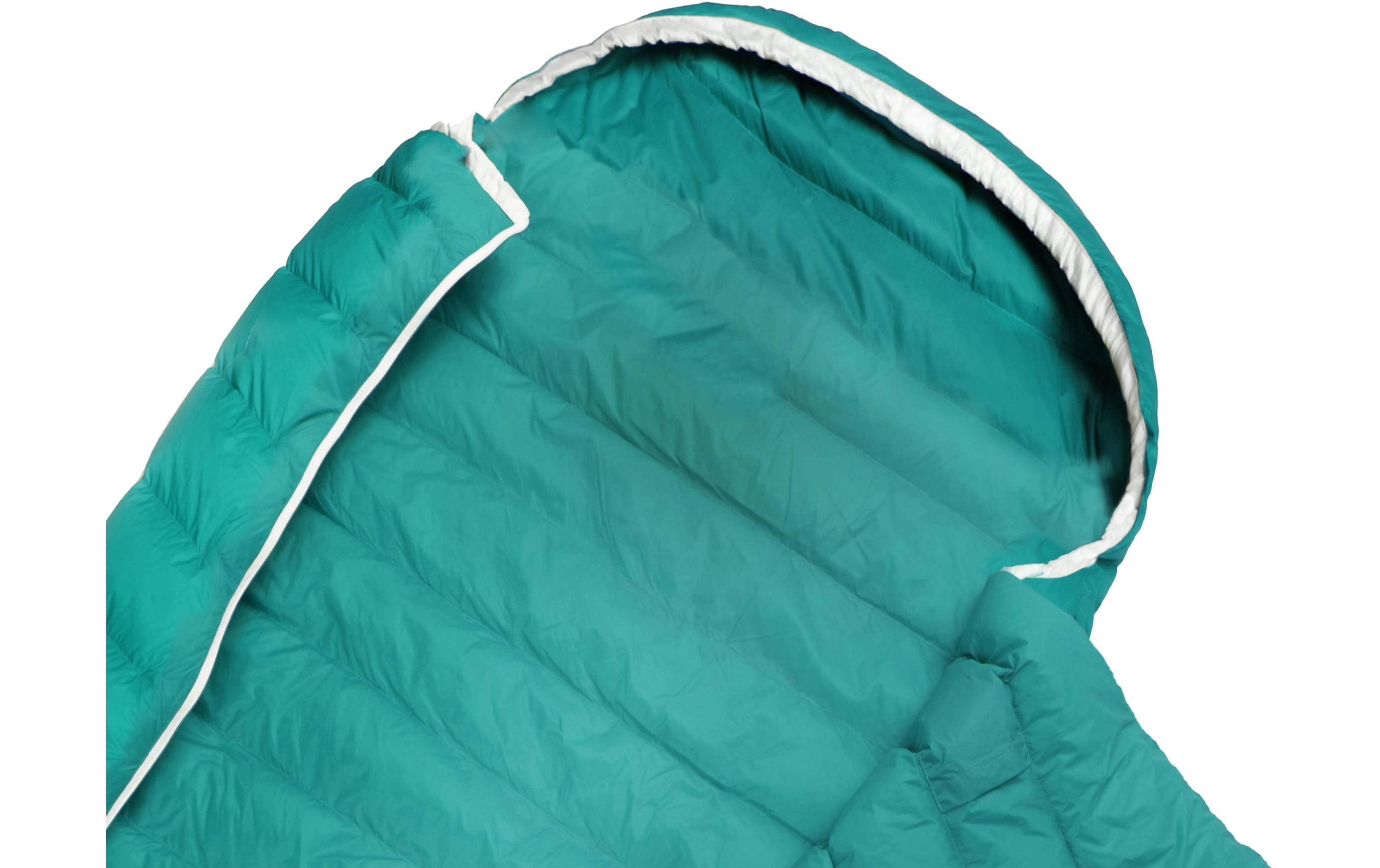 Grüezi Bag Schlafsack Biopod DownWool Extreme Light 175 Viridian Green