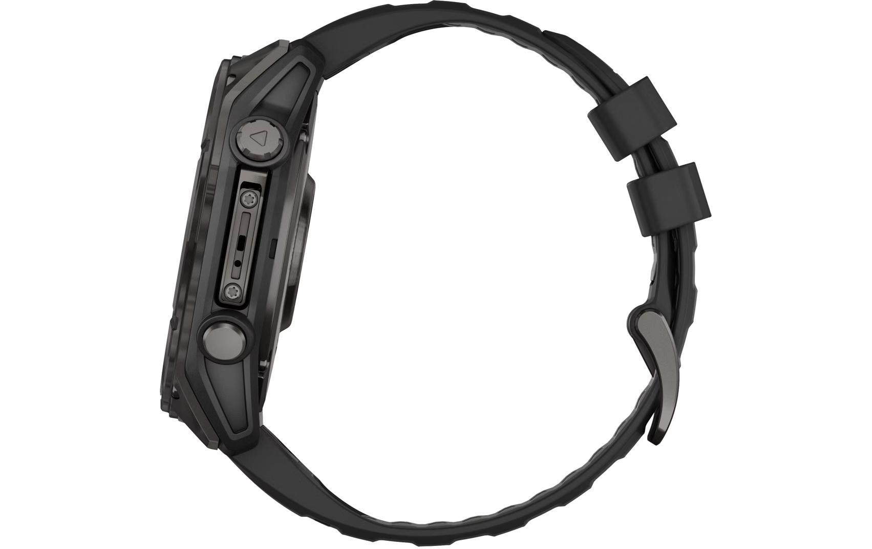 GARMIN Sportuhr Fenix 8 AMOLED Sapphire, 51 mm Dunkelgrau
