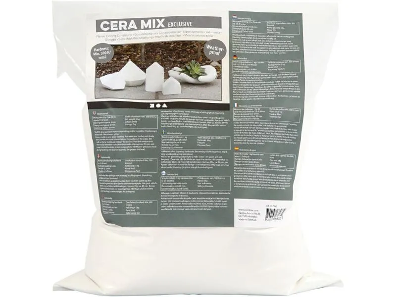 Creativ Company Modelliermasse Cera-Mix Luxus 5 kg Weiss