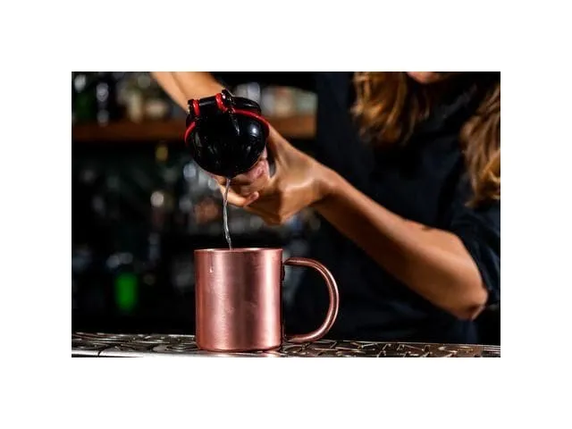 Barprofessional Zitruspresse 1 Stück, Rot/Schwarz