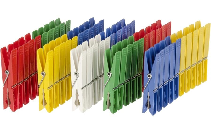 Wenko Wäscheklammern Colorado 7 cm, 50 Stück