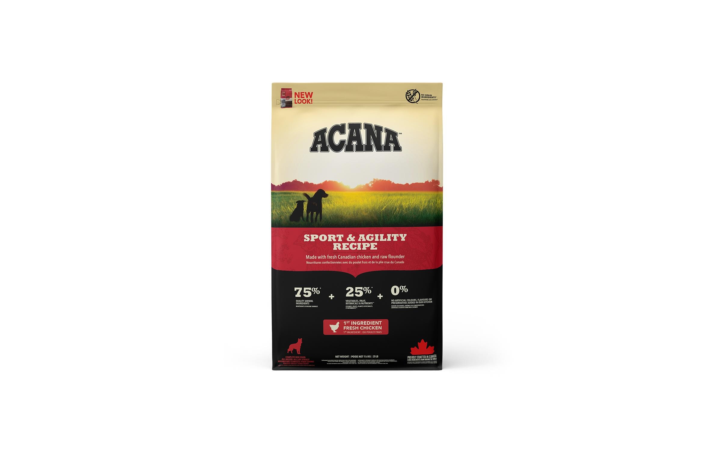 Acana Trockenfutter Sport & Agility Recipe 11.4 kg Acana Trockenfutter Sport & Agility Recipe 11.4 kg