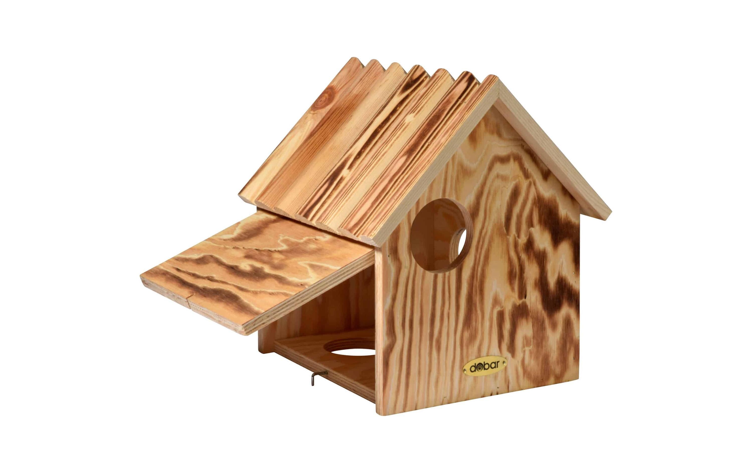 dobar Eichhörnchenkobel mit 3 Eingängen, 26 x 26 x 29 cm dobar Eichhörnchenkobel mit 3 Eingängen, 26 x 26 x 29 cm
