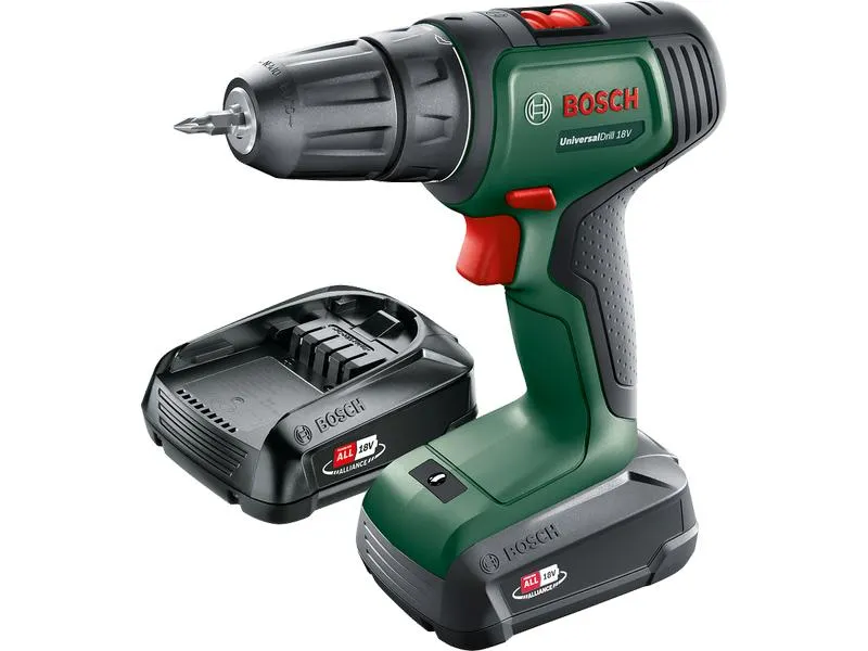 Bosch Akku-Bohrschrauber UniversalDrill 18 V Kit Bosch Akku-Bohrschrauber UniversalDrill 18 V Kit
