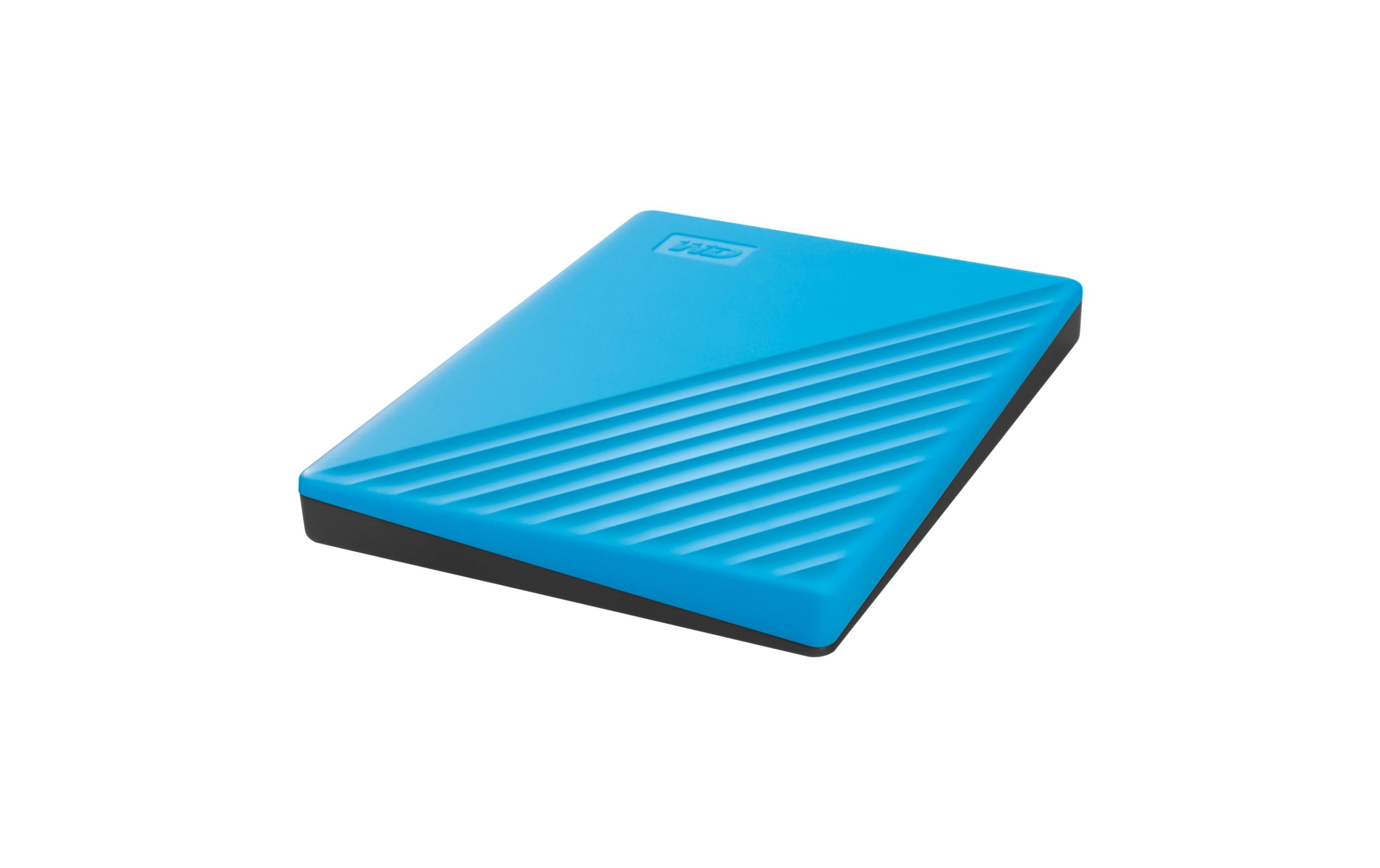Western Digital Externe Festplatte My Passport 2 TB, Blau