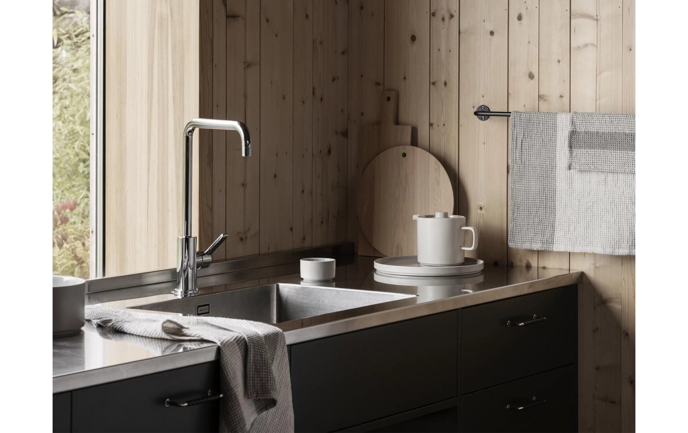 Blomus Geschirrtuch-Set Gano 2 Stück, Grau