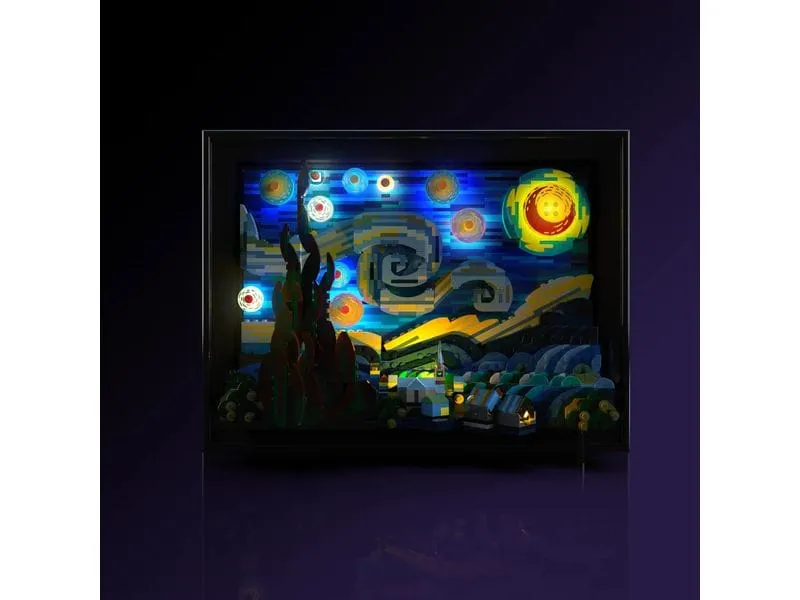 Light My Bricks LED-Licht-Set für LEGO® Vincent van Gogh 21333 Light My Bricks LED-Licht-Set für LEGO® Vincent van Gogh 21333