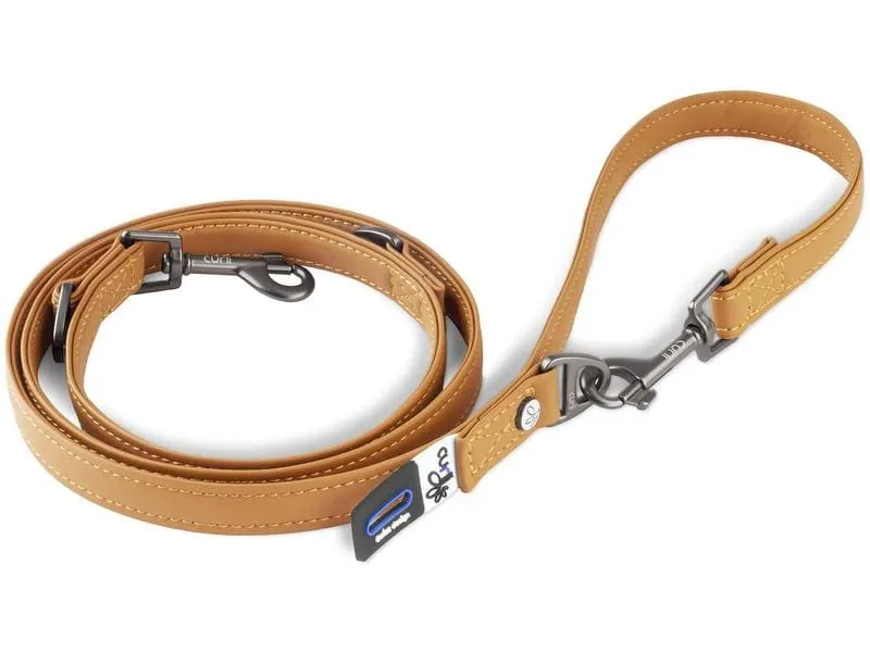 curli Hundeleine aus Apfelleder, L, 1.6 m, Braun curli Hundeleine aus Apfelleder, L, 1.6 m, Braun