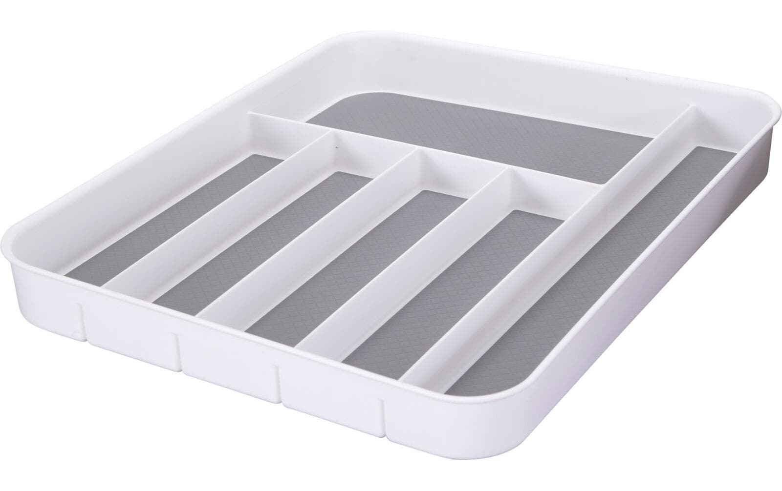 Nize Besteckkasten Grau/Weiss