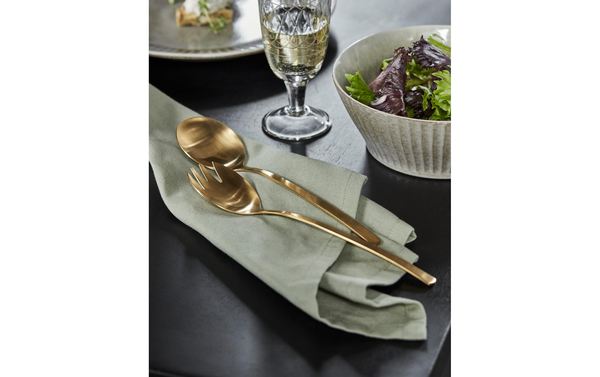 House Doctor Salatbesteck Golden