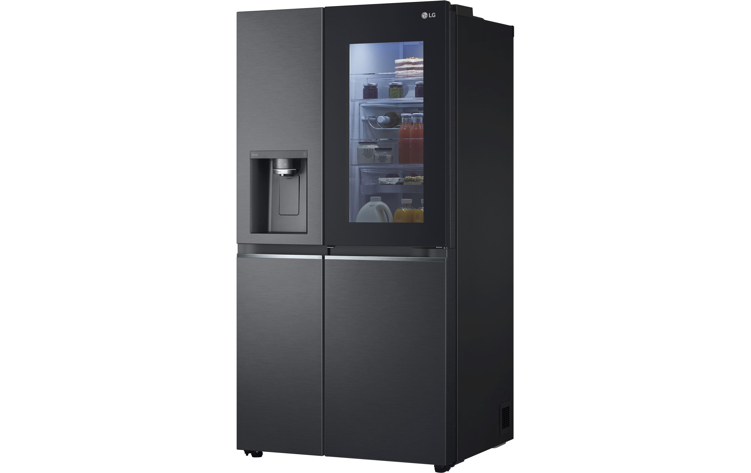 LG Foodcenter GSXV90MCDE Matte Black Steel LG Foodcenter GSXV90MCDE Matte Black Steel