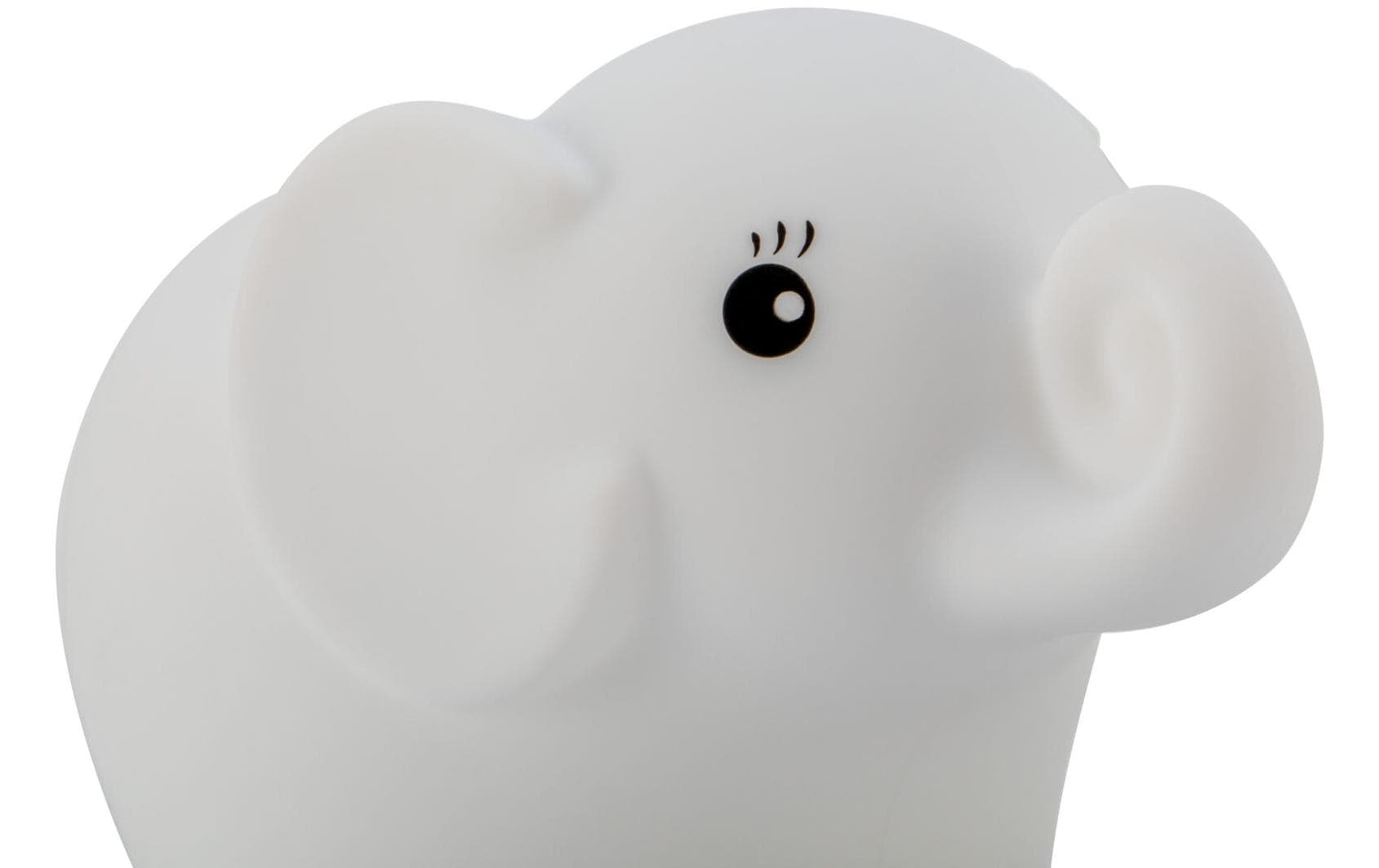 Pauleen Nachtlicht Night Elephant, LED, USB, Weiss