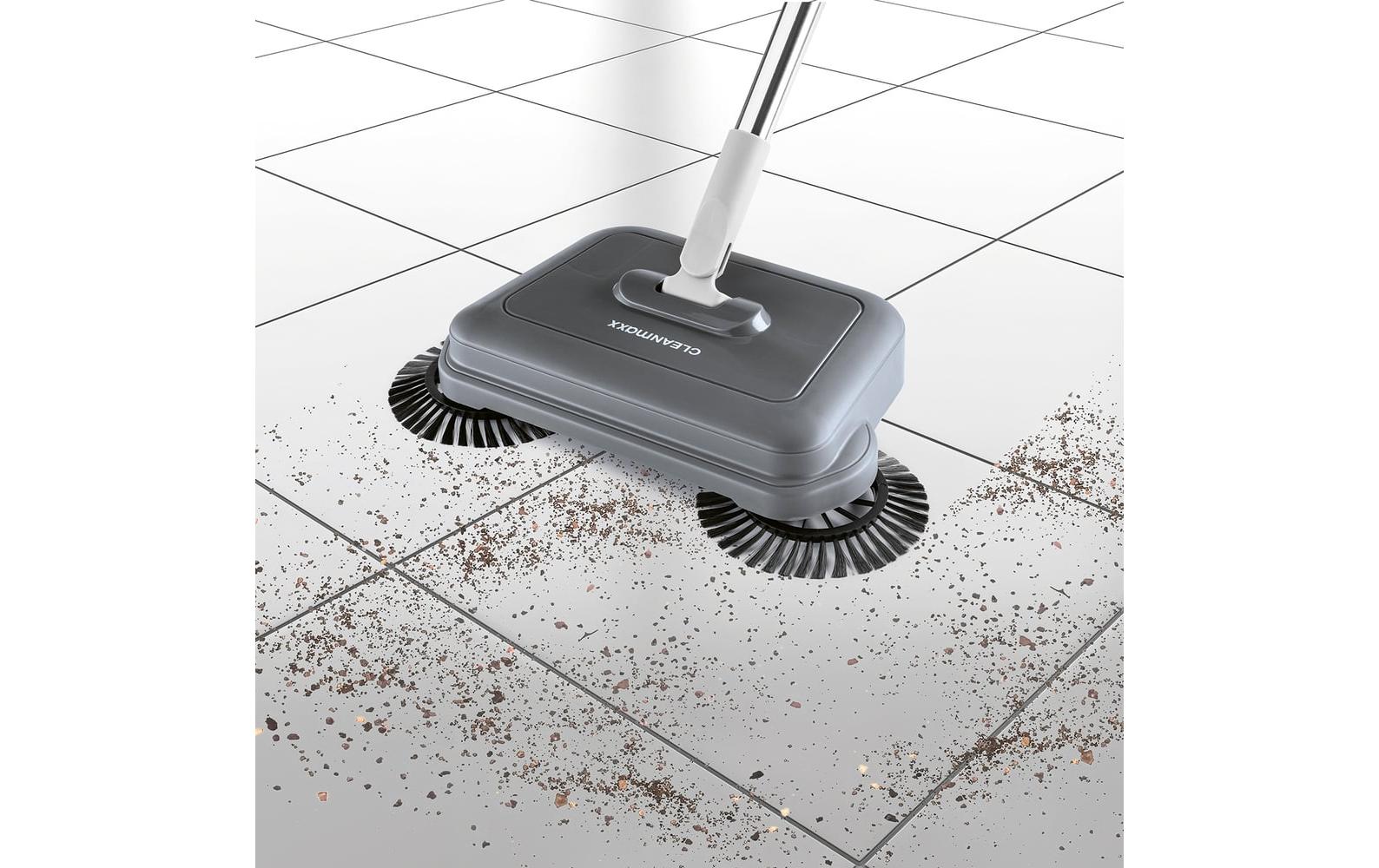 CLEANmaxx Bodenkehrer 33 x 18 x 119 cm - Grau