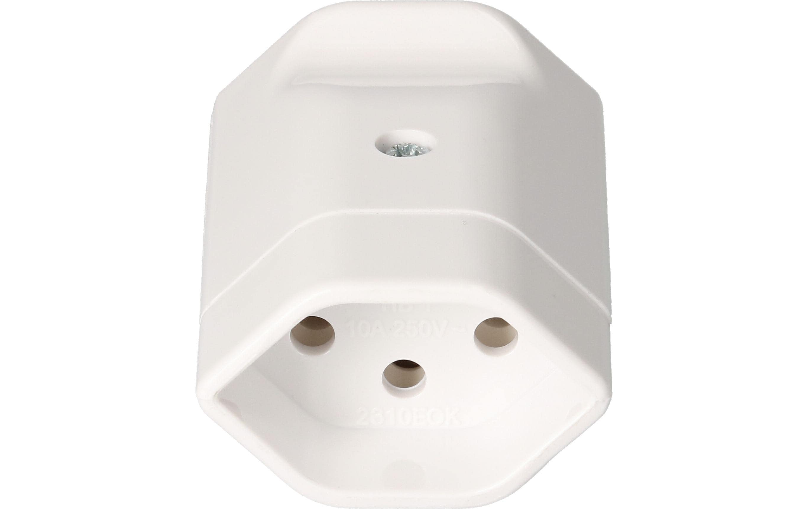 Max Hauri Montagekupplung T13, Weiss Max Hauri Montagekupplung T13, Weiss